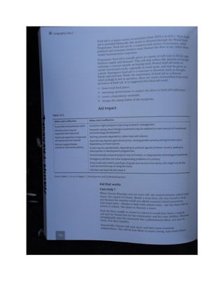 Geography unit 2 study guide