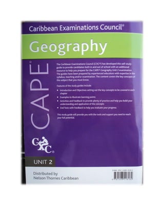 Geography unit 2 study guide