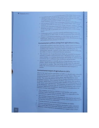 Geography unit 2 study guide