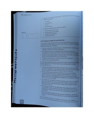 Geography unit 2 study guide