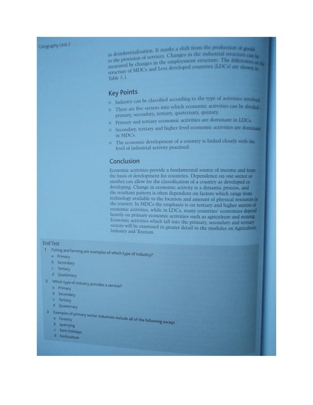 Geography unit 2 study guide PDF