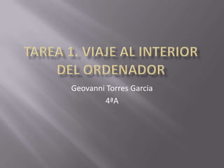 Geovanni Torres Garcia
4ªA

 