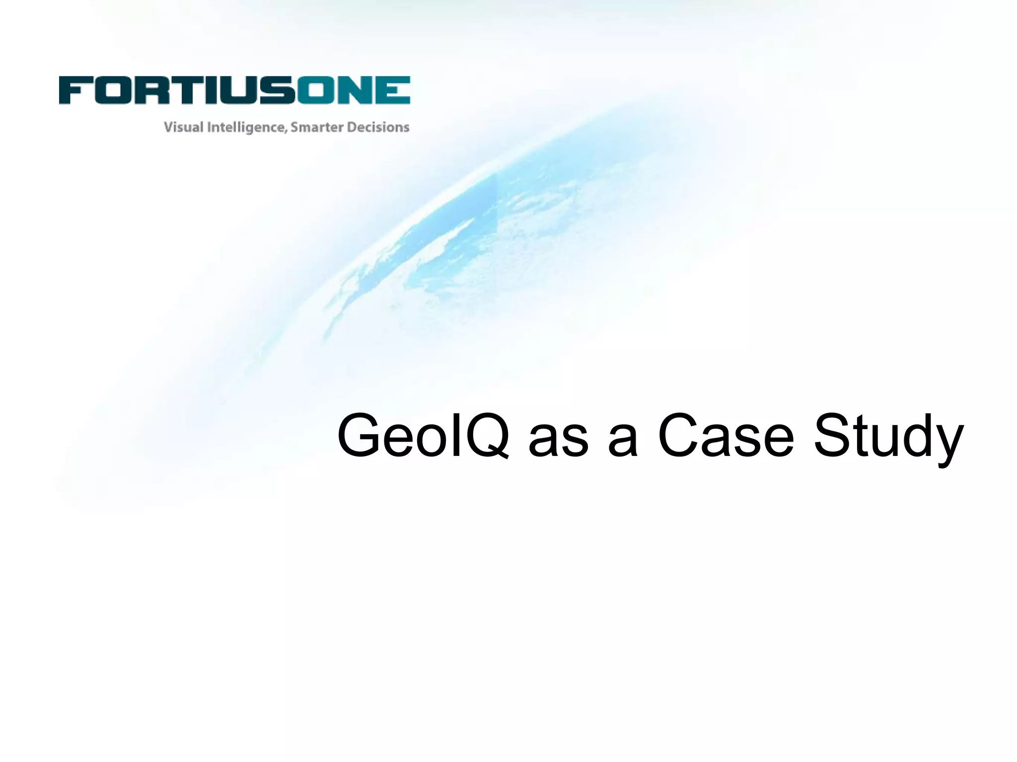 GeoIQ as a Case Study