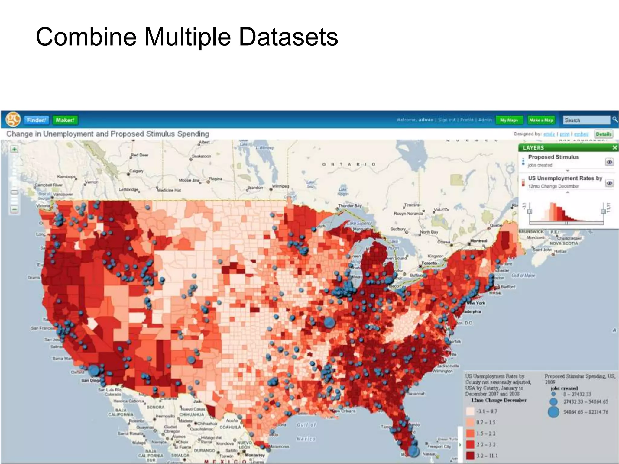 Data Sharing via Map Making
