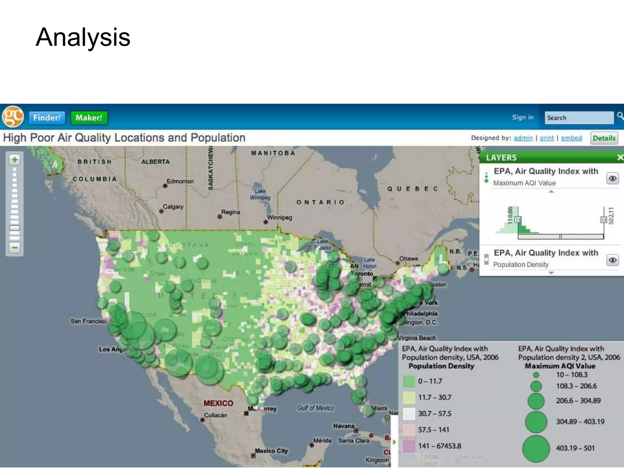Data Sharing via Map Making
