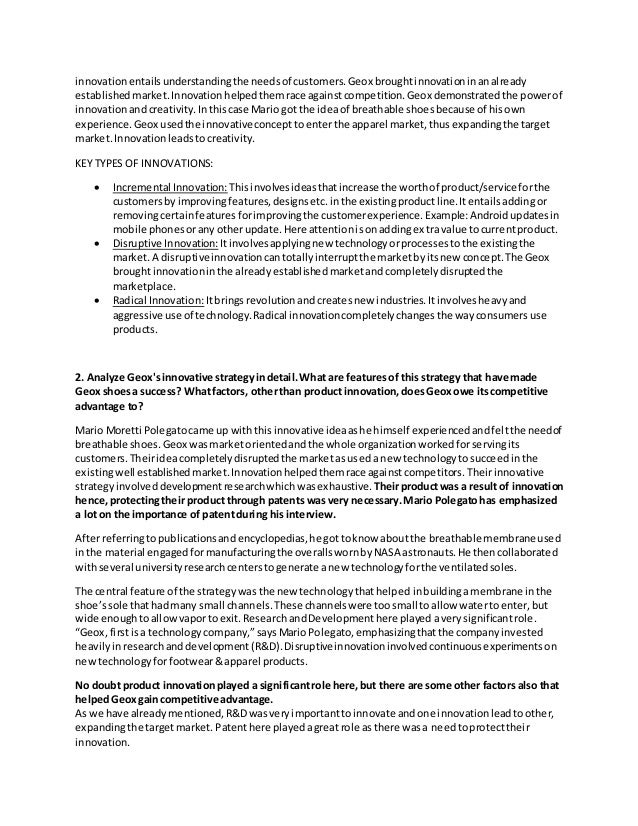 Geox breathing innovation into shoes case study analysis 06 image