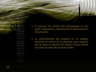 Gep2009 Lec16 Eq9 Pre Gido&Clements Cap.11 Control Del Programa