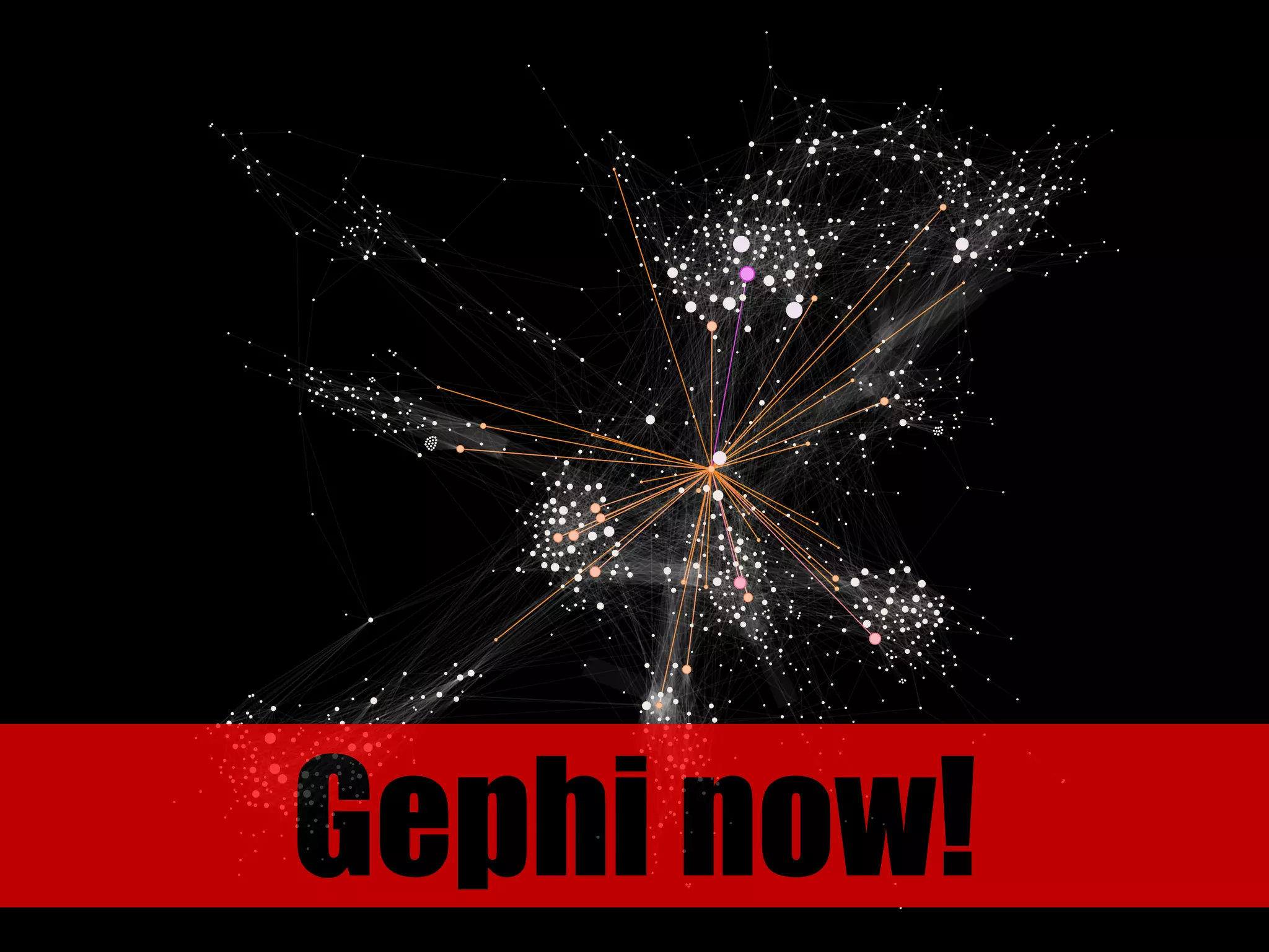 Gephi now!
 