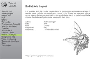 Gephi Tutorial Layouts | PDF