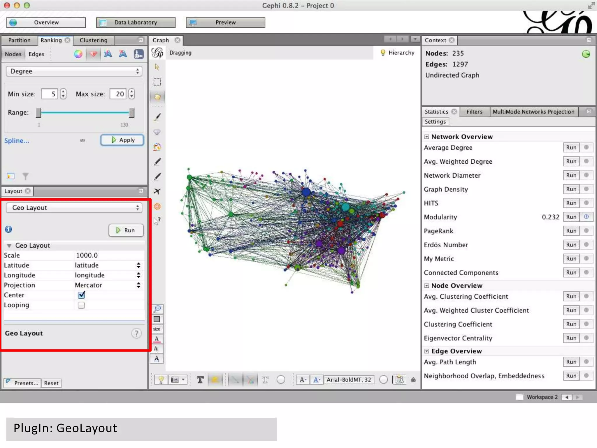 Basic ideas
PlugIn: GeoLayout
 