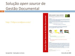 25 de Maio de 2009Universidad Complutense de MadridBlogue  deDinamização do Tema