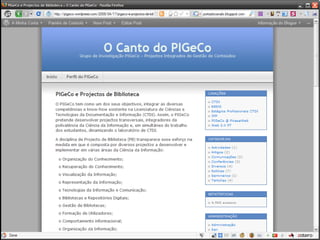 Materiais didácticos de auto-formação de utilizadoreshttp://www.libraryproject4.blogspot.com/58Geração Net - Implicações no Ensino8 de Julho de 2009