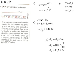 P. 14 e 15 a) b) c) d)