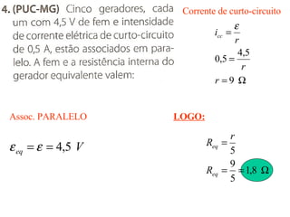 Assoc. PARALELO Corrente de curto-circuito LOGO: