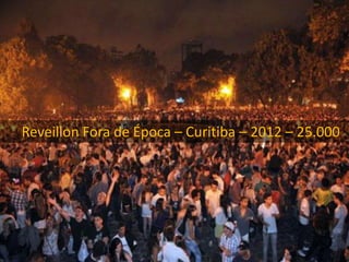 Reveillon Fora de Época – Curitiba – 2012 – 25.000
 
