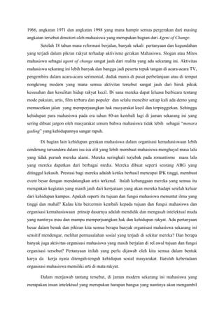 Gerakan mahasiswa pdf