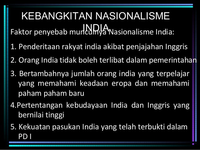 Gerakan Nasionalisme India