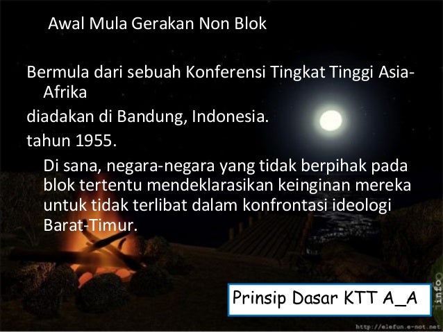 Gerakan non blok