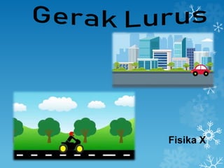 Gerak Lurus Beraturan dan Gerak Lurus Berubah Beraturan dalam Fisika
