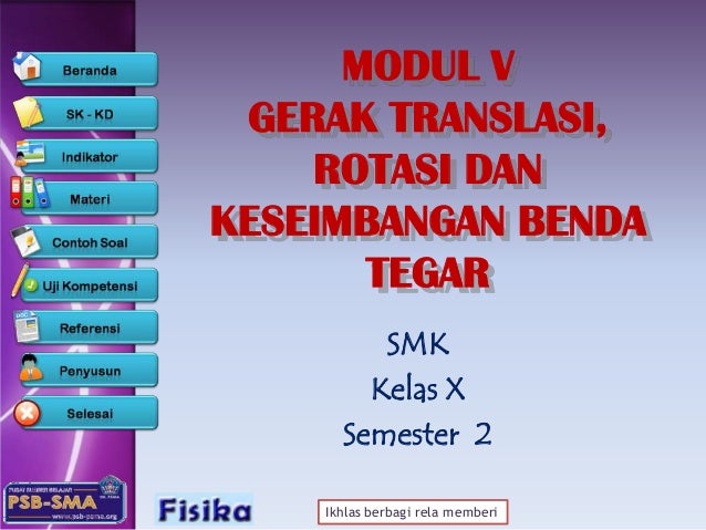 Gerak Translasi Smk Jakarta 1