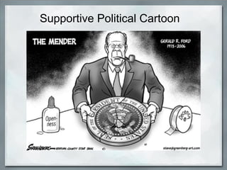 Supportive Political Cartoon 