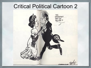Critical Political Cartoon 2 