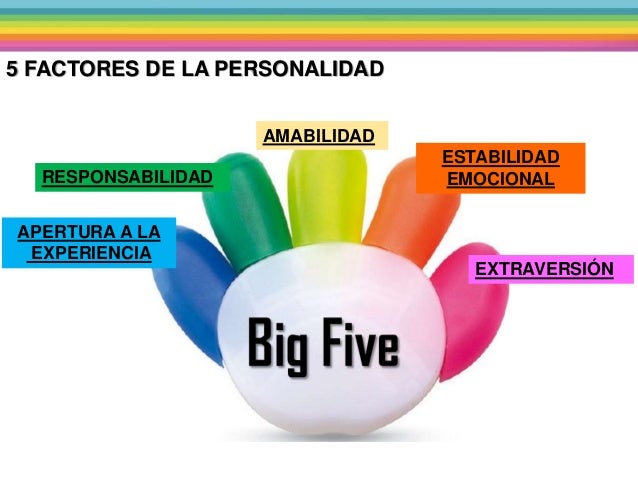 Personalidad the test big five de test de