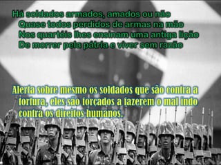 Geraldo Vandré- Caminhando (Ditadura no Brasil)