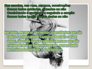 Geraldo Vandré- Caminhando (Ditadura no Brasil)