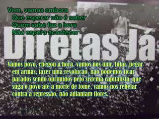 Geraldo Vandré- Caminhando (Ditadura no Brasil)