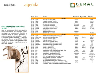 FAÇA OPERAÇÕES COM STOCK TRADEQuer ter um assessor técnico para alertá-lo sobre oportunidades do mercado? Sugerir estratégias de investimentos? Executar a compra e venda de ações e derivativos? E ainda: acompanhar suas aplicações e mantê-lo informado sobre as empresas e o mercado de capitais? Com o serviço STOCK TRADE você tem tudo isso e o mais importante: uma relação de confiança e experiência que só a Geral pode oferecer.