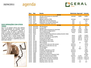 FAÇA OPERAÇÕES COM STOCK TRADEQuer ter um assessor técnico para alertá-lo sobre oportunidades do mercado? Sugerir estratégias de investimentos? Executar a compra e venda de ações e derivativos? E ainda: acompanhar suas aplicações e mantê-lo informado sobre as empresas e o mercado de capitais? Com o serviço STOCK TRADE você tem tudo isso e o mais importante: uma relação de confiança e experiência que só a Geral pode oferecer.