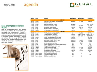FAÇA OPERAÇÕES COM STOCK TRADEQuer ter um assessor técnico para alertá-lo sobre oportunidades do mercado? Sugerir estratégias de investimentos? Executar a compra e venda de ações e derivativos? E ainda: acompanhar suas aplicações e mantê-lo informado sobre as empresas e o mercado de capitais? Com o serviço STOCK TRADE você tem tudo isso e o mais importante: uma relação de confiança e experiência que só a Geral pode oferecer.