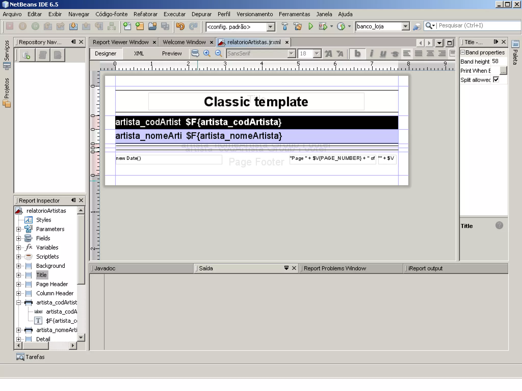 Tutorial: Gerando Relatórios Com JasperReports e iReports no Netbeans