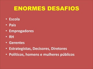 IMPOSSÍVELQuem tem o controle – o poder: abrir mão de maneira voluntariosaExperiência do poderoso em se tornar impotente e dependente!Força das Transformações e ondas rápidasNatureza humana: resistir, defender posição, ser turrão e teimoso