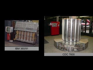 IBM 360/91 CDC 7600 