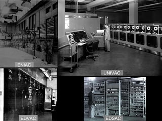 EDVAC EDSAC ENIAC UNIVAC 