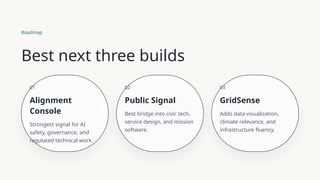 Designing Trustworthy AI and Civic Tech for Public Impact | PPTX