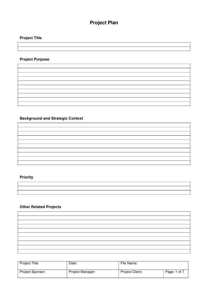 gerard funding project plan template 2012 project planner template word