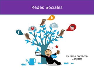 Gerardo Camacho
Gonzales
Redes Sociales
 