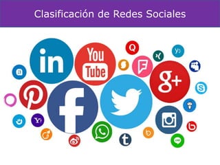 Clasificación de Redes Sociales
 