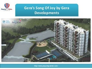 Gera’s Song Of Joy by Gera
Developments
http://www.propertypointer.com/
 