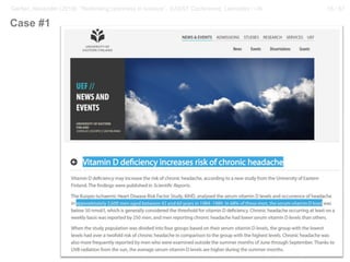 16 / 57Gerber, Alexander (2018): “Rethinking openness in science”. EASST Conference, Lancaster / UK
Case #1
 