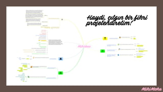 Haydi, çılgın bir fikri
projelendirelim!
 
