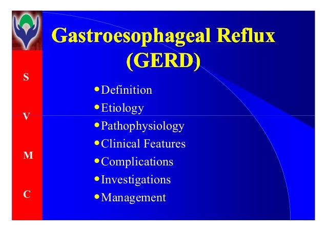 Etiology of gerd