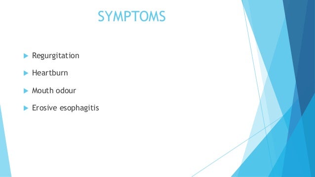 Gastroesophageal Reflux Disease