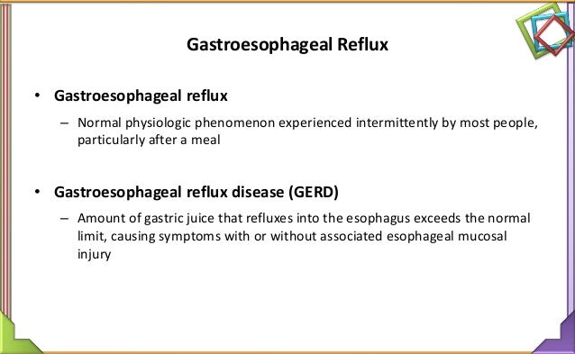 Current Trends in Management of Gastroesophageal Reflux ...