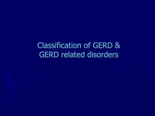 Gastro Esophageal Reflux Disease | PPT