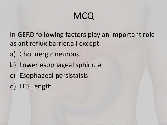 Gastroesophageal reflux and Hiatal Hernia