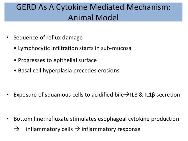 Gastroesophageal reflux disease